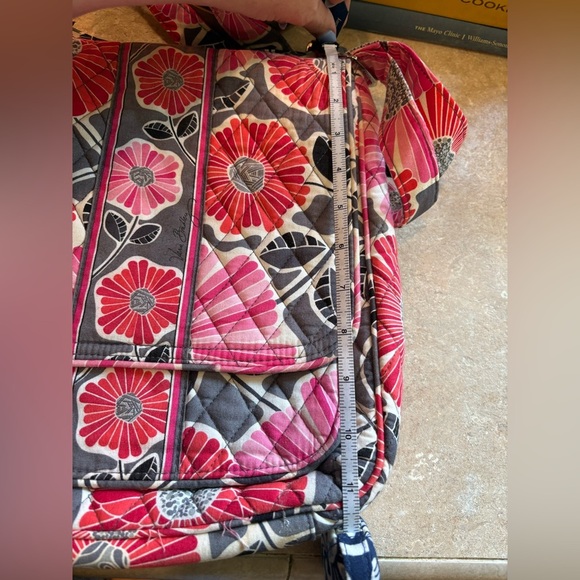 Vera Bradley Cherry Blossoms Large Crossbody Purse - Picture 11 of 11